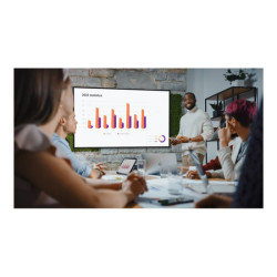 OPTOMA N3651K Écran LED 65" - 4K UHD 24/7j - 4Go/32Go - 450cd/m² Android 11 - ans fil 2.4G/5G - 3H + USB2.0 - USB3.0 - USB-C