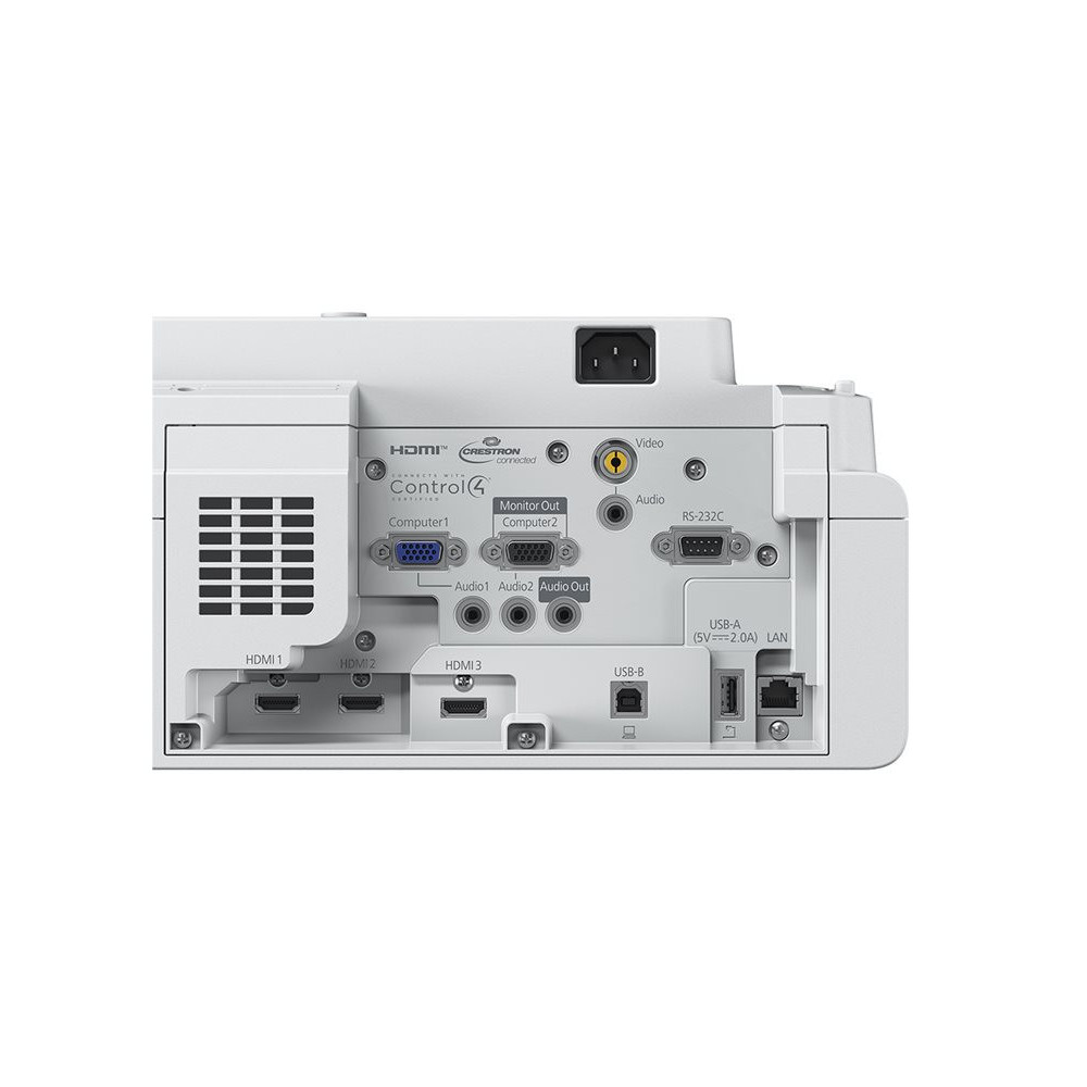 EPSON EB-760W 3LCD WXGA ultra courte focale laser 4100Lm 0.27 - 0.37:1 HDMI LAN / Miracast redeal.fr