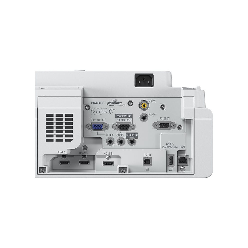 EPSON EB-760Wi ultra courte focale interactif laser 41000Lm WXGA 0,27 - 0,37:1 USB2.0 A et B VGA HDMIx3 LAN WIFI RS-232C