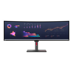 LENOVO ThinkVision P49w-30 49p IPS 5120x1440 32:9 60Hz 350cd/m2 4ms 2x HDMI DP 4xUSB 3.2 G1 USB-C 3.2 G1 USB-B 3.2 G1 RJ45 2x5W