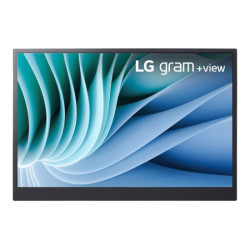 LG 16MR70.ASDWU Écran LED - 16" - portable - 2560 x 1600 WQXGA - IPS - 350 cd/m² - 1200:1 - 2xUSB-C - argent redeal.fr