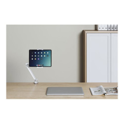 NEOMOUNTS DS15-545WH1 Support pour tablette à pince pour bureau 4.7-12.9p - universel - orientable redeal.fr