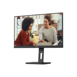 AOC 24E3QAF 24" - 1920 x 1080 Full HD (1080p) @ 75 Hz - IPS - 1000:1 - 4 ms - HDMI, VGA, DisplayPort - haut-parleurs Ajustable