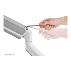 NEOMOUNTS DS70PLUS-450WH1 Support décran à fixer 17-49p - ressort à gaz - Topfix - arrêt 180 redeal.fr
