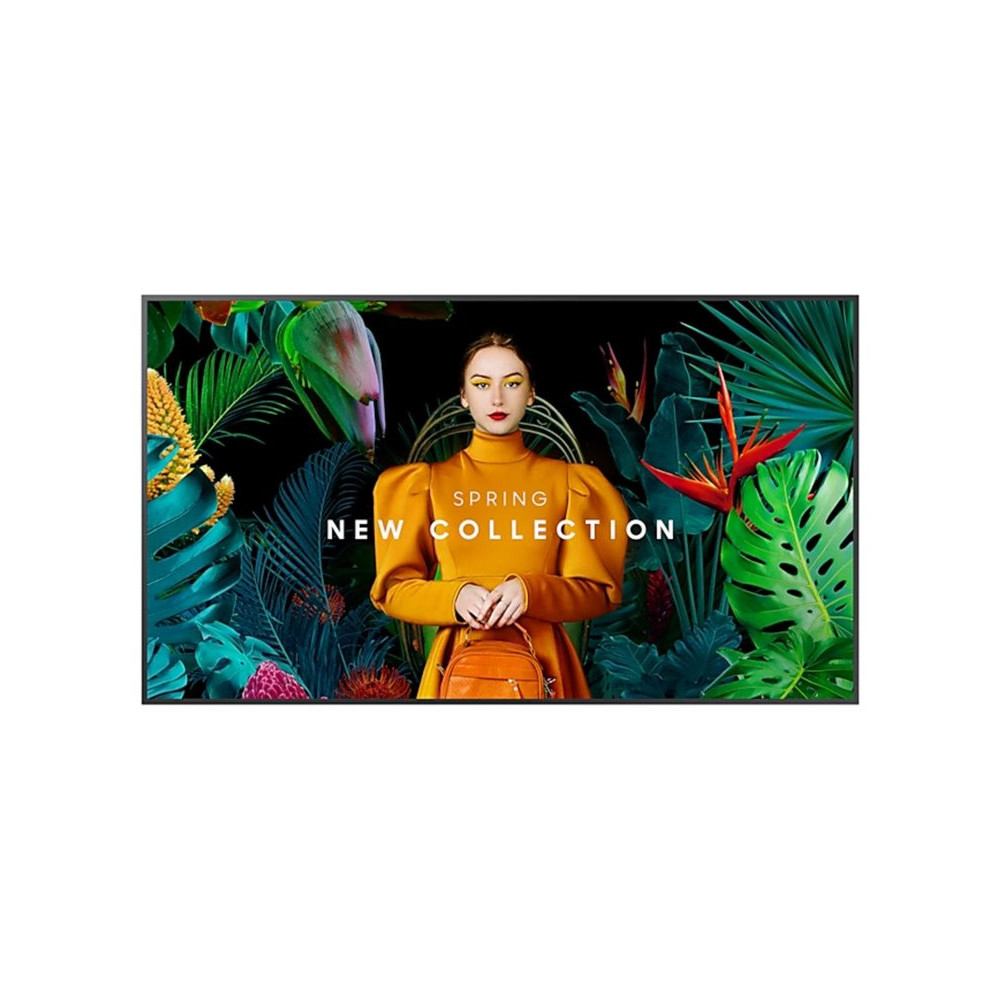 SAMSUNG QM50C 50p UHD/4K 16:9 Slim-LED 500nits Speakers 2x10W black 3xHDMI 2.0 DP 1.2 RS232 in/out USB 2.0 x 2 Ethernet WiFi