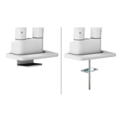 NEOMOUNTS DS70S-950WH2 Support décran à fixer 17-35p - ressort à gaz - Topfix - arrêt 180 redeal.fr