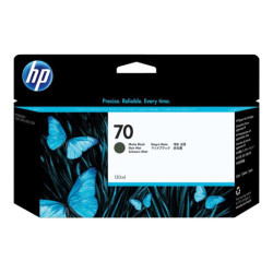 HP 70 original Ink cartridge C9448A matte black standard capacity 130ml 1-pack with Vivera Ink cartridge