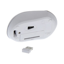 TNB RUBBY Wireless Mouse 1600 Dpi Silent Compact Size Soft Touch Ergonomic Shape Power Mode Saving Auto Link Wireless