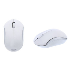 TNB RUBBY Wireless Mouse 1600 Dpi Silent Compact Size Soft Touch Ergonomic Shape Power Mode Saving Auto Link Wireless