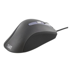 TNB Office Wired Mouse Black Ultra Comfortable Curved Shape Allowing To Perfectly Fit The Shape Of The Hand Pleasant Grip