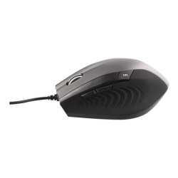 TNB ERGO Line Wired Ergonomic Mouse Black Optimized Design For Comfortable Use redeal.fr