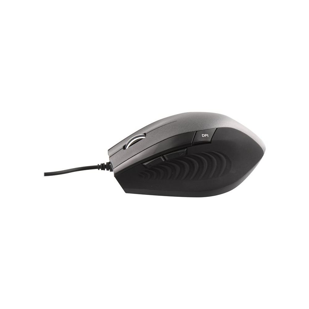 TNB ERGO Line Wired Ergonomic Mouse Black Optimized Design For Comfortable Use redeal.fr