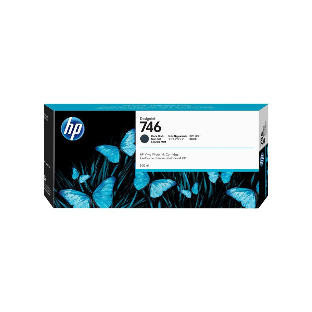 HP 746 300-ml Matte Black Ink Cartridge