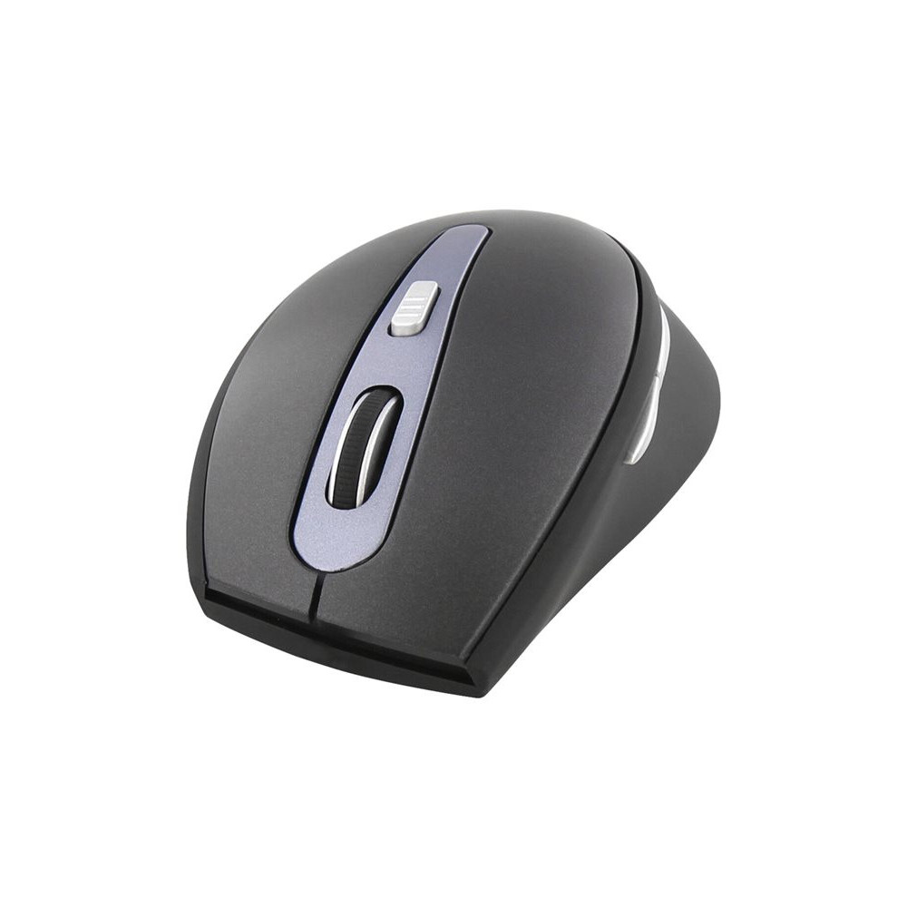 TNB Office Wireless Mouse Black Ultra Comfortable Curved Shape Allowing To Perfectly Fit The Shape Of The Hand Pleasant Grip
