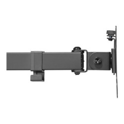 TNB ERGO Line Single Height Adjustable Monitor Stand Screen Pole With Simple Articulation And Height Adjustment