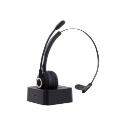 TNB Activ 300M Professional Mono Bluetooth Headset With Magnetic Charging Base Wireless Bluetooth 5.0 Connection