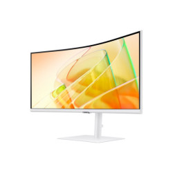 SAMSUNG S34C650T 34p 21:9 Curved 1000R 3440x1440 VA-LED 100Hz HDR10 DP/HDMI/TBT4 90Watt LAN White HAS Speaker VESA HDMI/DP/USB-C