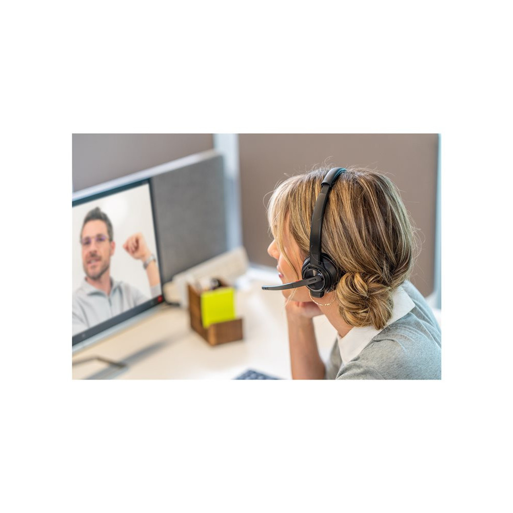 HP Poly Savi 8220 Office Stereo DECT 1880-1900 MHz Headset-EURO redeal.fr