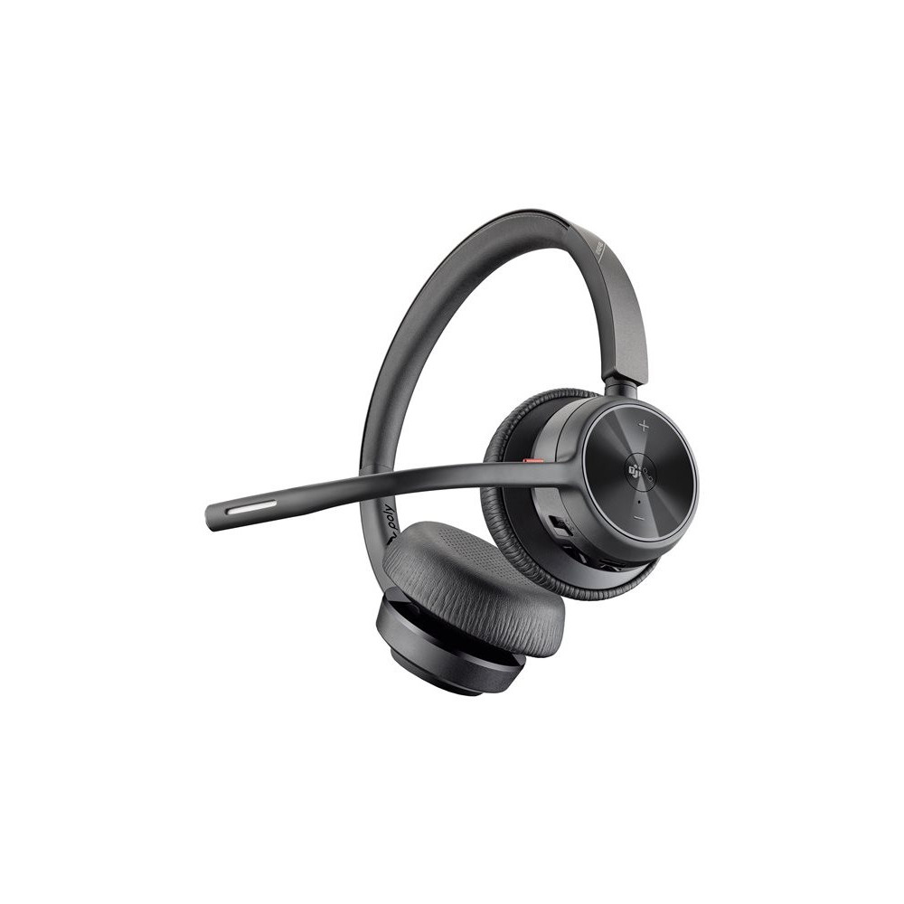 HP Poly Voyager 4320-M Microsoft Teams Certified Headset +BT700 dongle +Charging Stand redeal.fr