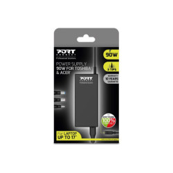 PORT DESIGNS POWER SUPPLY 90 W - ACER/TOSHIBA -  EU