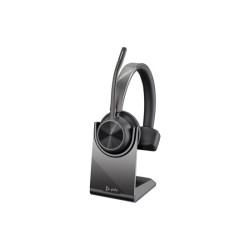 HP Poly Voyager 4310 UC Monaural Headset +BT700 USB-A Adapter +Charging Stand redeal.fr