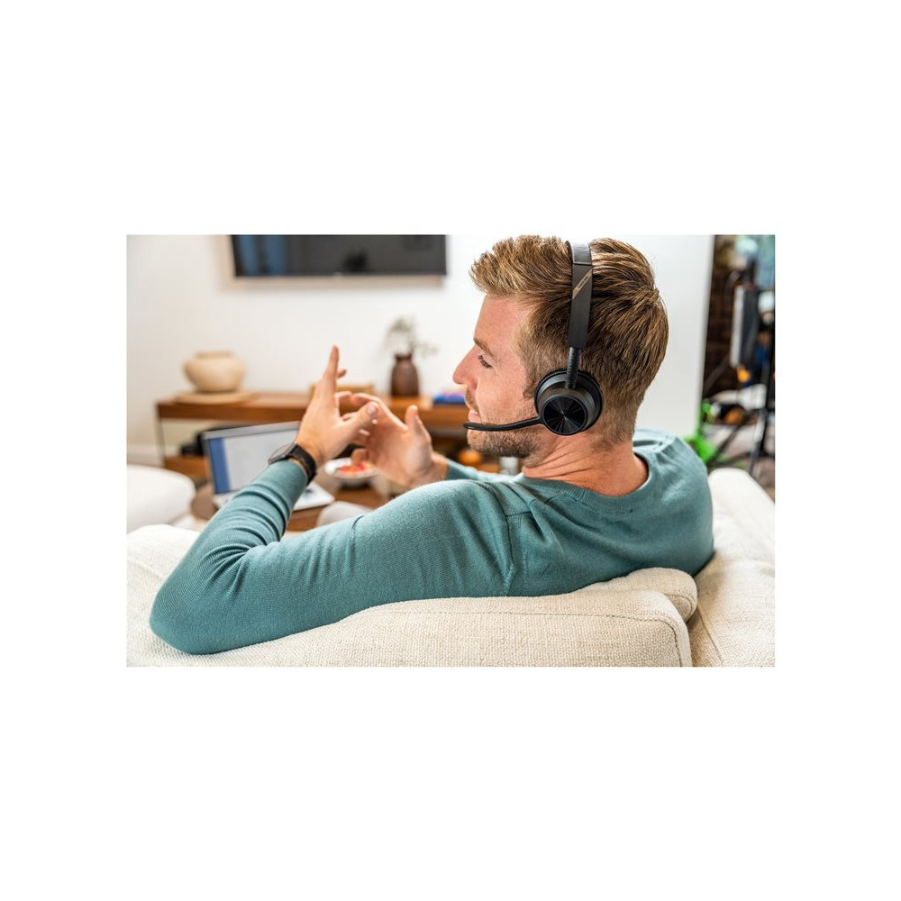 HP Poly Voyager 4310 USB-C Headset +BT700 dongle +Charging Stand redeal.fr