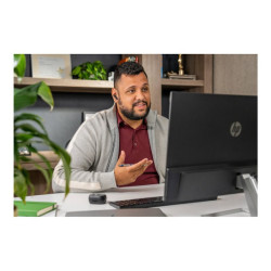 HP Poly Voyager Free 60+ UC M Carbon Black Earbuds +BT700 USB-C Adapter +Touchscreen Charge Case redeal.fr