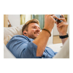 HP Poly Voyager Free 60+ UC M Carbon Black Earbuds +BT700 USB-C Adapter +Touchscreen Charge Case redeal.fr