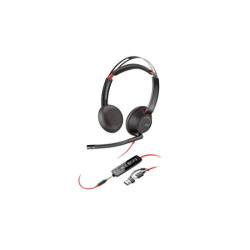 HP Poly Blackwire 5220 Stereo USB-C Headset +3.5mm Plug +USB-C/A Adapter Bulk redeal.fr