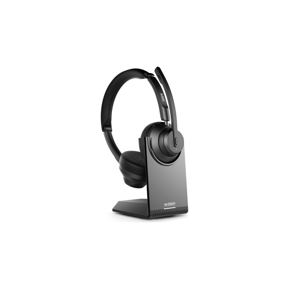 URBAN FACTORY MOVEE Pro Bluetooth 5.2 Heasdet With Enc And Charging Stand redeal.fr