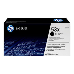 HP 53X original LaserJet Toner cartridge Q7553X black standard capacity 7.000 pages 1-pack