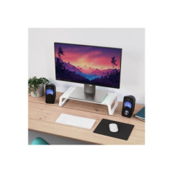 TRUST Support pour écran MONTA blanc redeal.fr