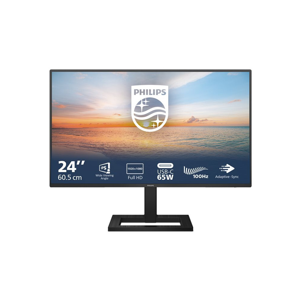 PHILIPS 24E1N1300AE/00 23.8p IPS 1920x1080 16:9 HDMI USB Black redeal.fr