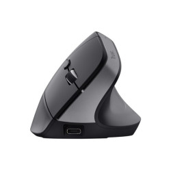 TRUST Souris egonomique BAYO+ sans fil - Noire redeal.fr