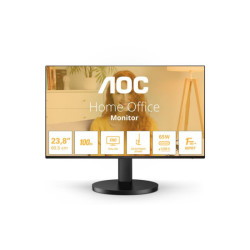 AOC 27B3CF2 27" - 1920 x 1080 Full HD (1080p) @ 100 Hz - IPS - 250 cd/m² - 1300:1 - 1 ms - HDMI, USB-C - haut-parleurs - noir
