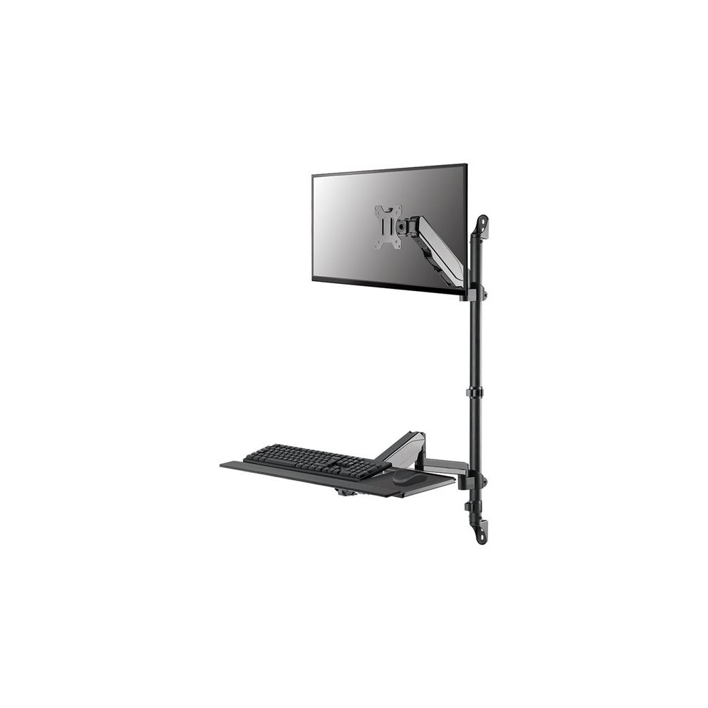 NEOMOUNTS WL90-325BL1 Station de travail assis-debout - mural - 17-32p - ressort à gaz redeal.fr