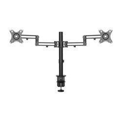 EATON TRIPPLITE Dual-Monitor Flex-Arm Desktop Clamp for 13p to 27p Displays redeal.fr