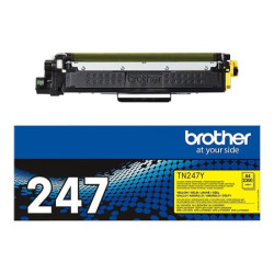 BROTHER TN247Y Toner jaune haute capacité de 2300 pages pour Hl-L32xx DCP-L35xx MFC-L37xx
