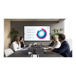 OPTOMA 5863RK 86p 400cd/m2 UHD Interactive 4K Multi-Touch-Display Android 13 Integrated Google Play Store redeal.fr