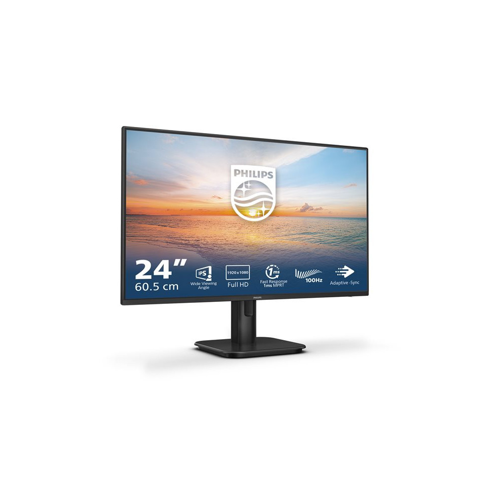 PHILIPS 24E1N1100A/00 23.8p 1920x1080 16:9 1ms 250cd/m2 HDMI VGA Black redeal.fr