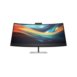 HP Écran de conférence incurvé 5K2K série 7 Pro 740pm avec webcam 4K 39.7p WUHD 5120x2160 USB-C DisplayPort Thunderbo
