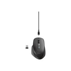 TRUST Souris sans fil OZAA Compact multi-connexion - Noire redeal.fr