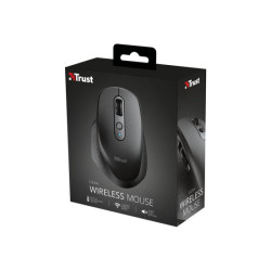 TRUST Souris sans fil OZAA Compact multi-connexion - Noire redeal.fr