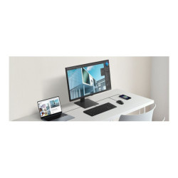 SAMSUNG ViewFinity S24D600UAU - écran LED - USB-C- 24p 2560 x 1440 QHD 100 Hz - IPS - 350 cd/m² - HDMI - DP LAN
