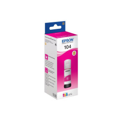 EPSON 1LB 104 EcoTank Magenta ink bottle