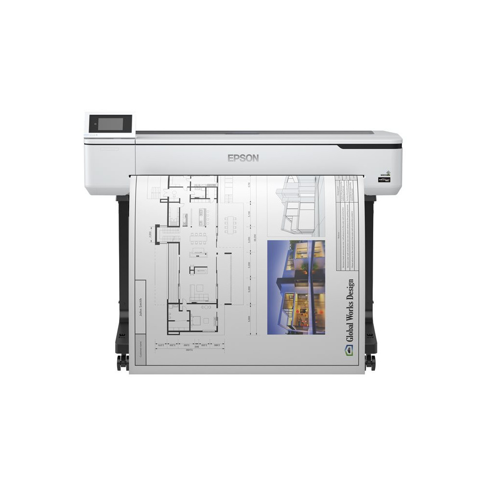 EPSON SureColor SC-T5100 36inch large-format printer colour ink-jet Roll 91.4cm 2400x1200dpi Gigabit LAN Wi-Fi USB 3.0 Cutter