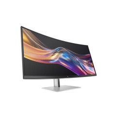 HP Écran incurvé WQHD+ Series 7 Pro 738pu 37.5p WQHD+ 3840x1600 HDMI DisplayPort Thunderbolt 4 3/3/0 redeal.fr