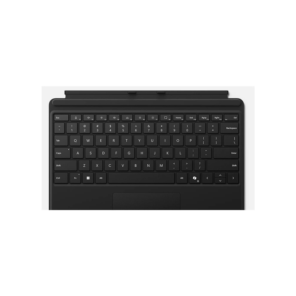 MICROSOFT Surface Pro9/10 Typecover without Slim Pen Storage COMM black Eng Int CEE EM redeal.fr