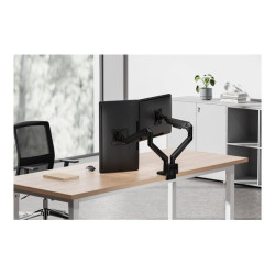 NEOMOUNTS DS70-250BL2 Support décran à fixer 17-32p - ressort à gaz - Topfix - arrêt 180 redeal.fr