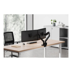 NEOMOUNTS DS70-250BL2 Support décran à fixer 17-32p - ressort à gaz - Topfix - arrêt 180 redeal.fr